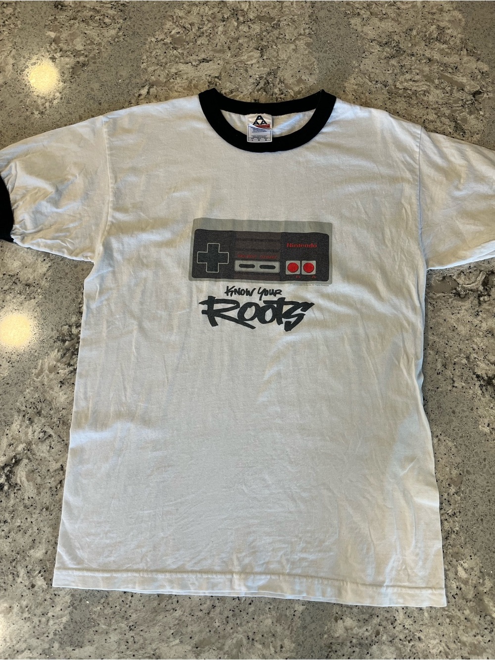 2002 Nintendo Controller Ringer Tee